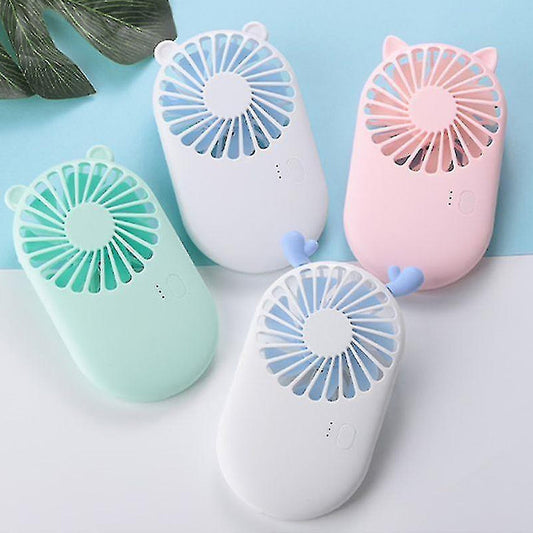 4830 Handheld Fan Creative Mini Fan Personal Fan USB Fan Pocket Fan with Bracket Table Personal Fan for Desktop Mini Fan Mini Fans Personal Fans DeoDap