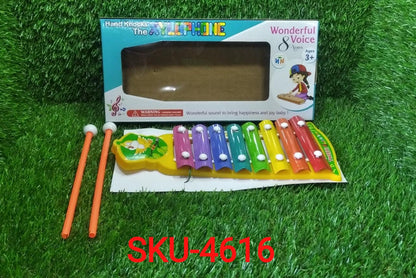 4616 Xylophone for Kids Wooden Xylophone Toy with Child Safe Mallets DeoDap