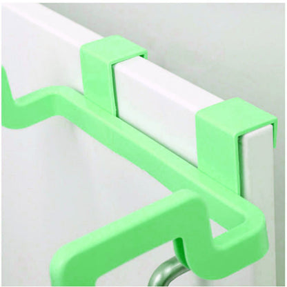 1168 Kitchen Plastic Garbage Bag Rack Holder ( Green Color ) DeoDap