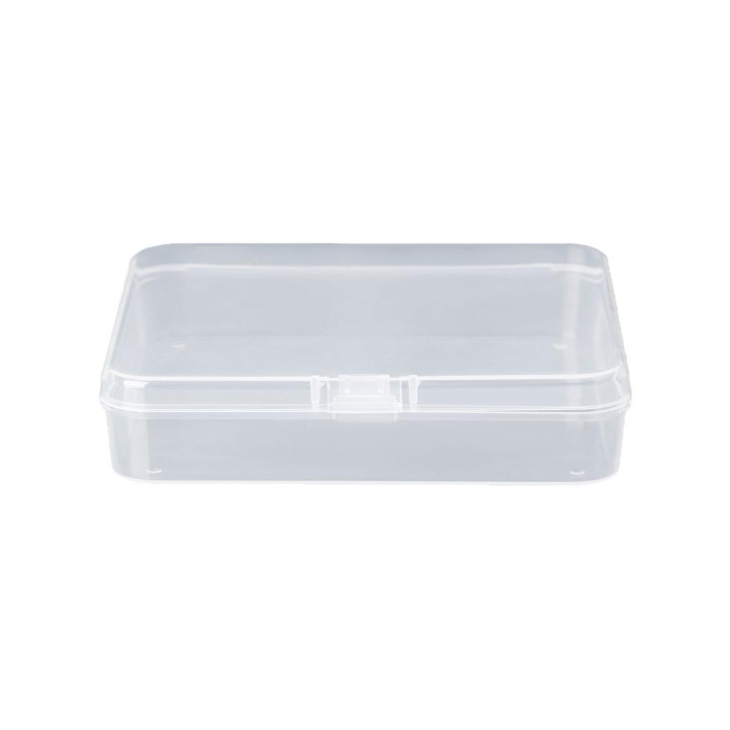 2968 Rectangle Clear Container Storage Box for small parts & Multiuse Box DeoDap