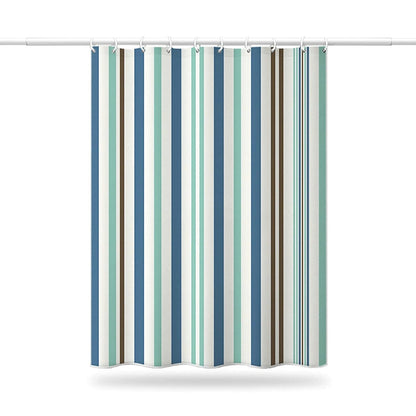 6730 Bright Vertical Stripes in The Shower Curtain (150x200cm) DeoDap