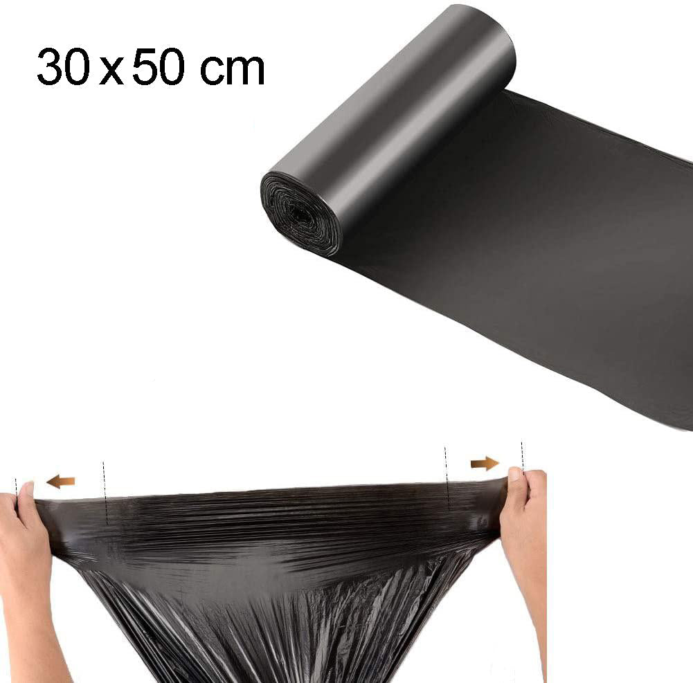 1576 Garbage Bags Large Size Black Colour (30 x 50) DeoDap