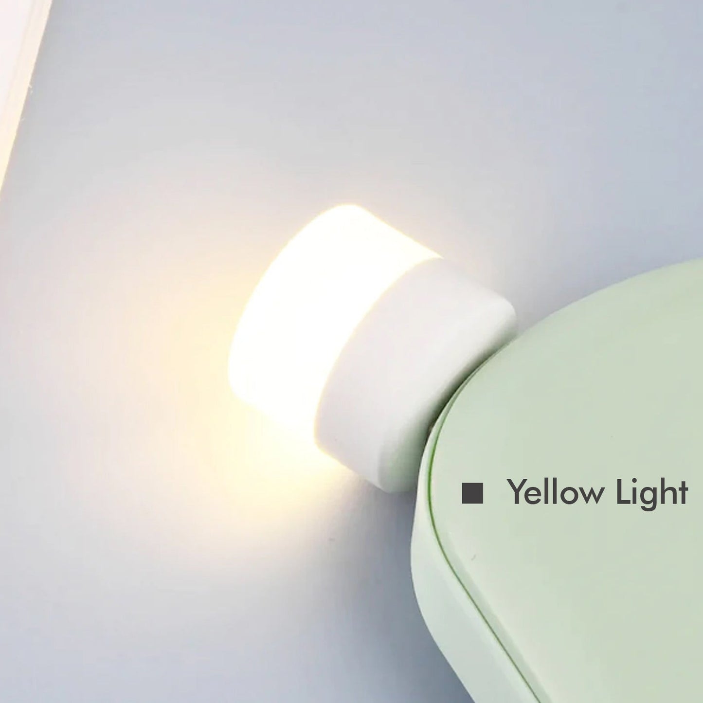 6096A Small USB Bulb used in official places for room lighting purposes. (Yellow Color) DeoDap