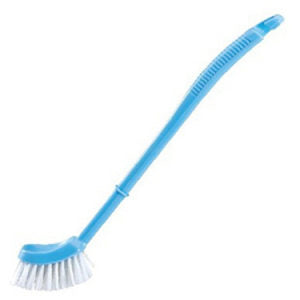 1291 Single Sided Bristle Plastic Toilet Cleaning Brush DeoDap