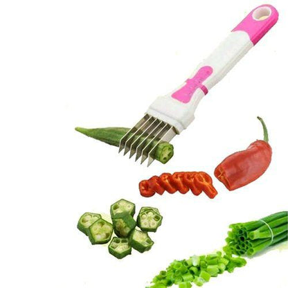 124 Vegetable Negi Cutter Mishwa DeoDap