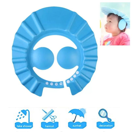 0378 Adjustable Safe Soft Baby Shower cap Mishwa DeoDap