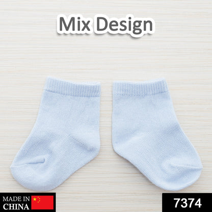 7374 Kids Socks Printed Trendy Multiple Designer Socks For kids DeoDap