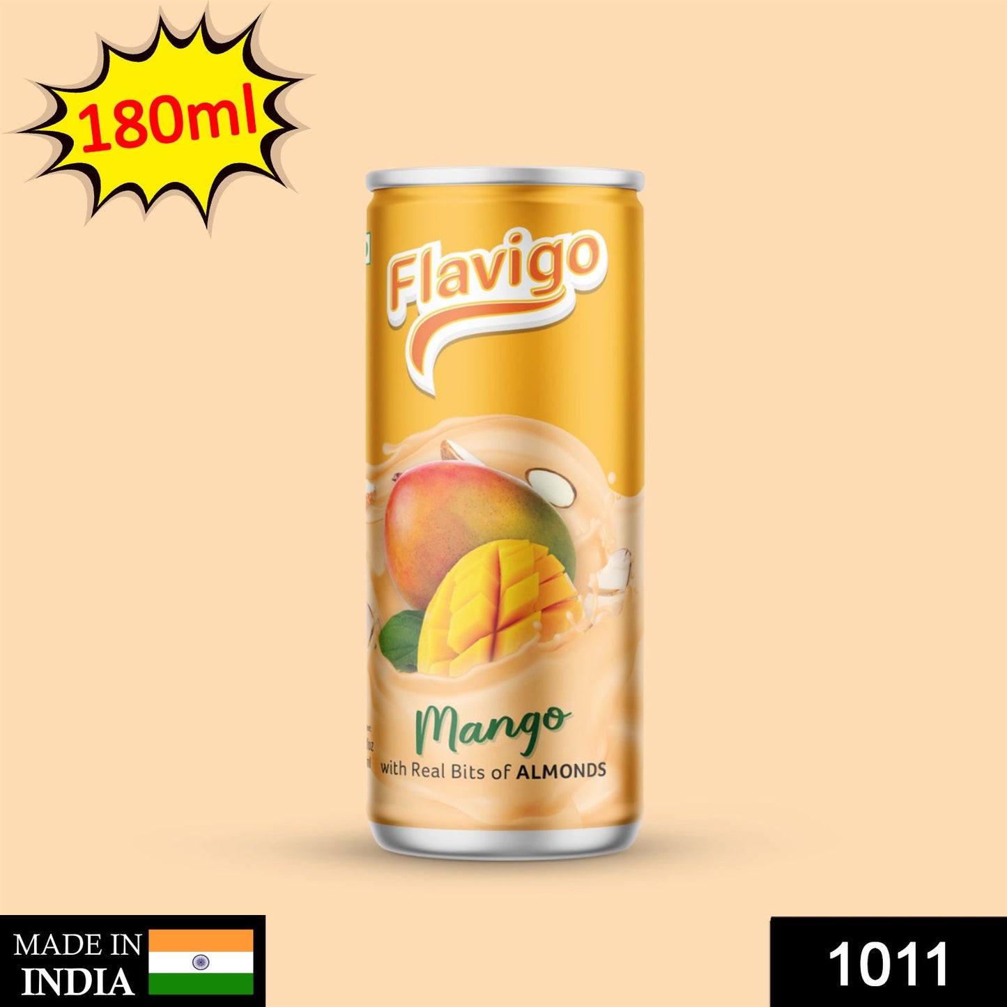 1011 Flavigo Mango Ice Cream Milkshake (180Ml) | Ice cream shakes 