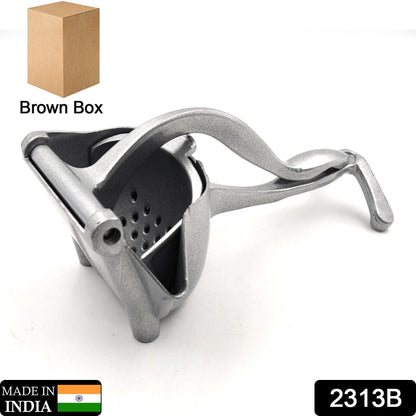 2313b MANUAL ALUMINIUM METAL FRUIT PRESS JUICER  ( BROWN BOX )