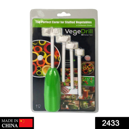 2433 Veg Drill Vegetable Spiralizer Digging for Stuffed Vegetables DeoDap