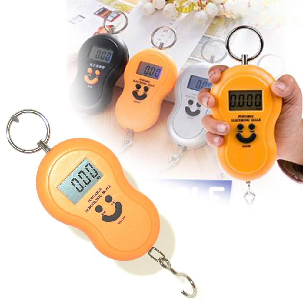 375 -40Kg 10g Portable Handy Pocket Smile Mini Electronic Digital LCD Weighing Scale BSITFOW