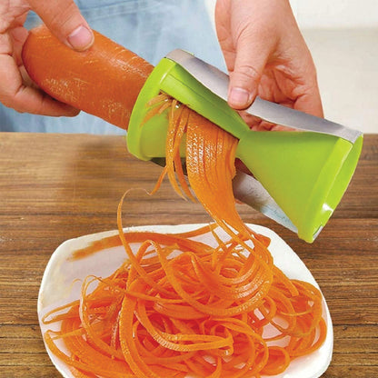 0721 Spiralizer Vegetable Cutter Grater Slicer With Spiral Blades DeoDap