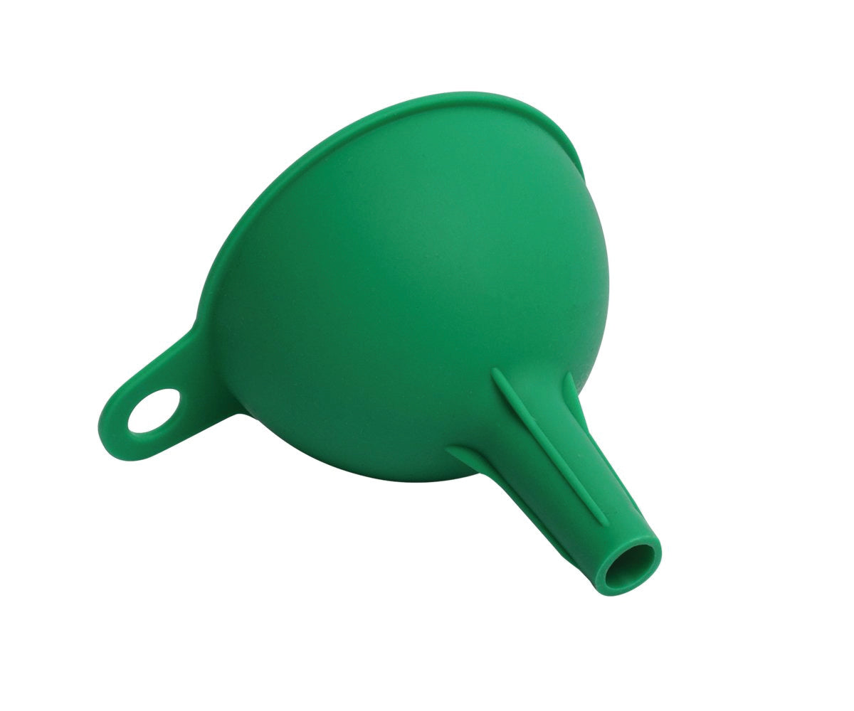 0722 Silicone Funnel For Pouring Oil, Sauce, Water, Juice And Small Food-Grains DeoDap