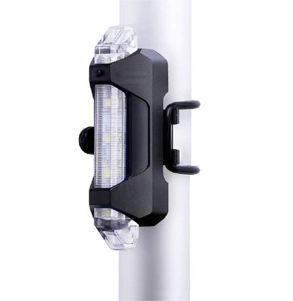 1560 Rechargeable Bicycle Front Waterproof LED Light (White) DeoDap