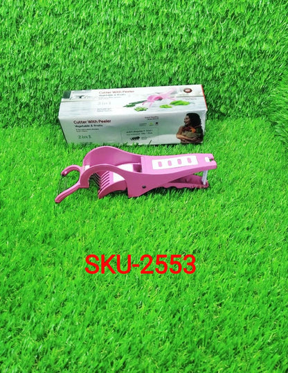 2553 2-in-1 Vegetable and Fruits Cutter/Chopper DeoDap