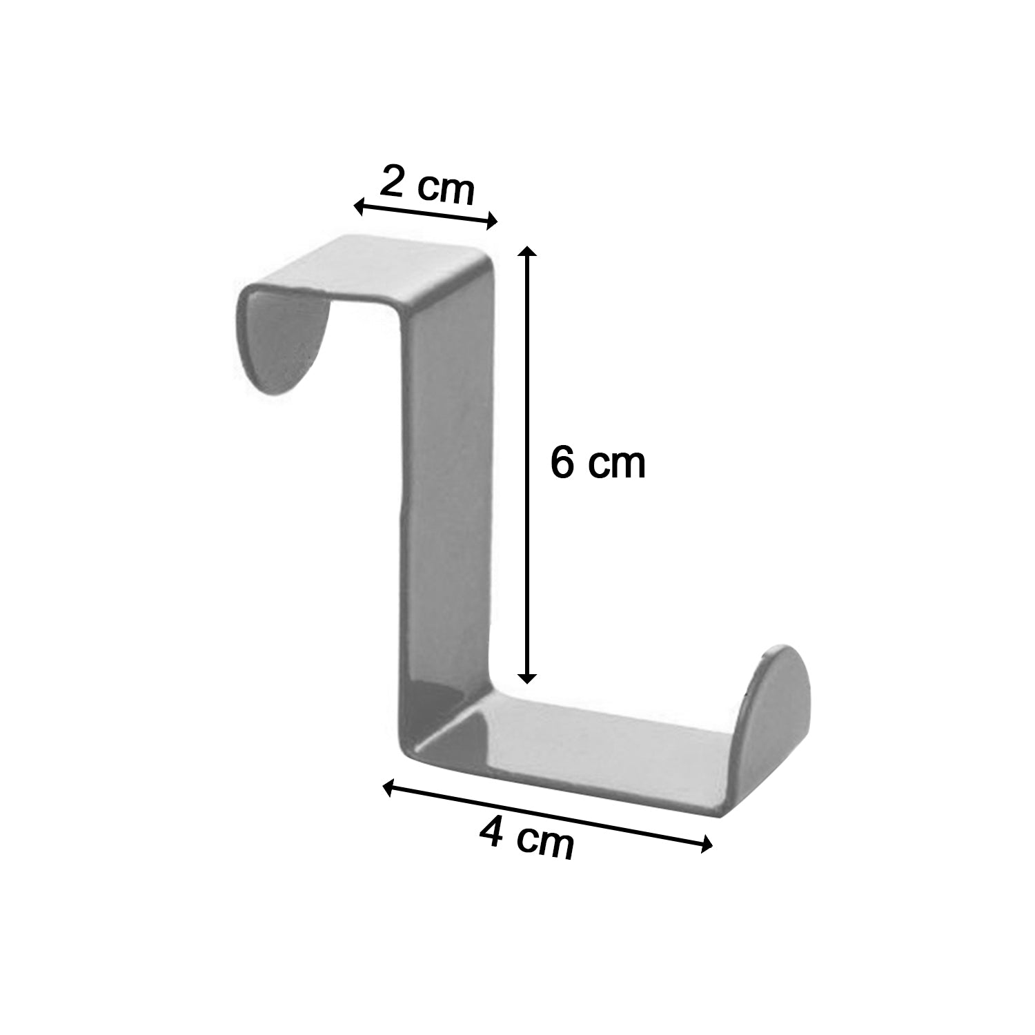 9027 1 Pc Z Shape Door Over Hook used widely in all kinds of household for hanging of cloths and fabric items etc. DeoDap