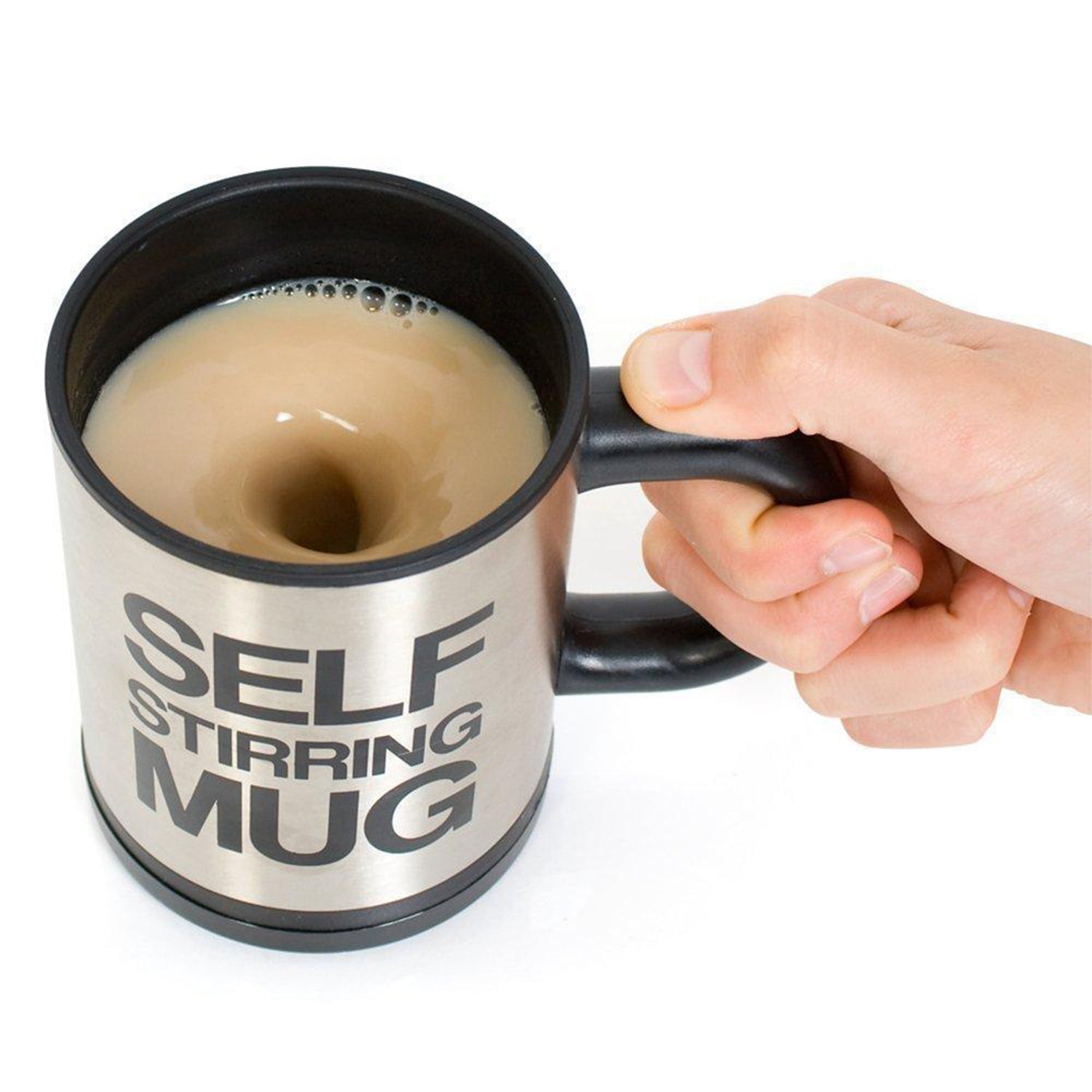 4791 Self Stirring Mug used in all kinds of household and official places for serving drinks, coffee and types of beverages etc. DeoDap