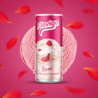 1012 Flavigo Rose Ice Cream Milkshake (180Ml) | Ice cream shakes 