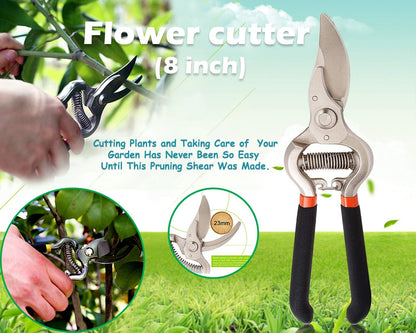 466 Garden Shears Pruners Scissor (8 inch) DeoDap