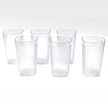 8114 Ganesh Decent Glass, 350ml, Set of 6 DeoDap