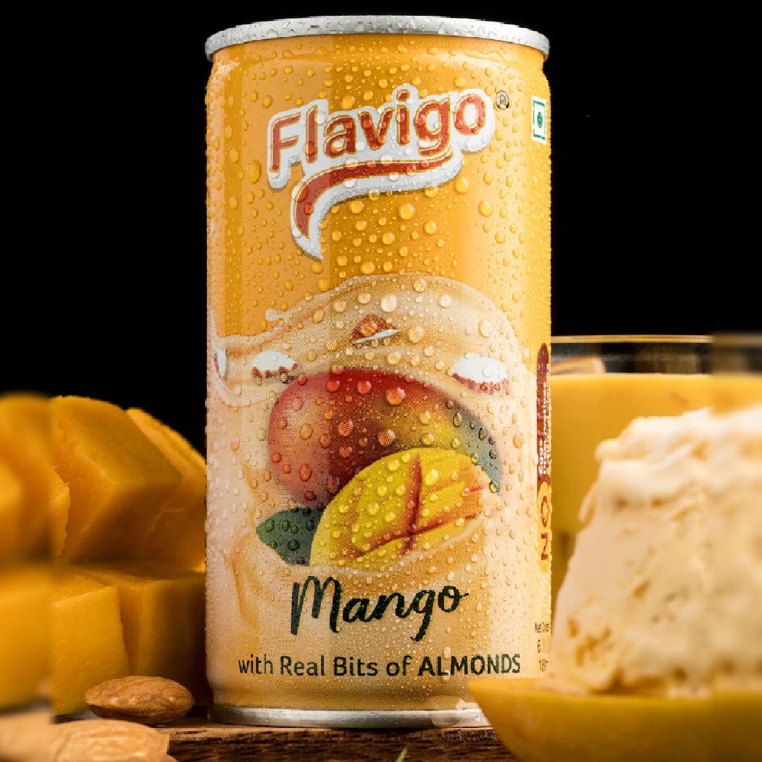 1011 Flavigo Mango Ice Cream Milkshake (180Ml) | Ice cream shakes 