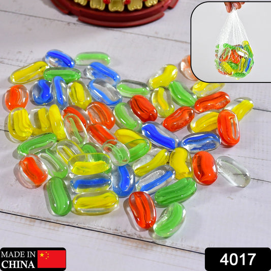 4017 Glass Gem Stone, Flat Round Marbles Pebbles for Vase Fillers, Attractive pebbles for Aquarium Fish Tank. DeoDap