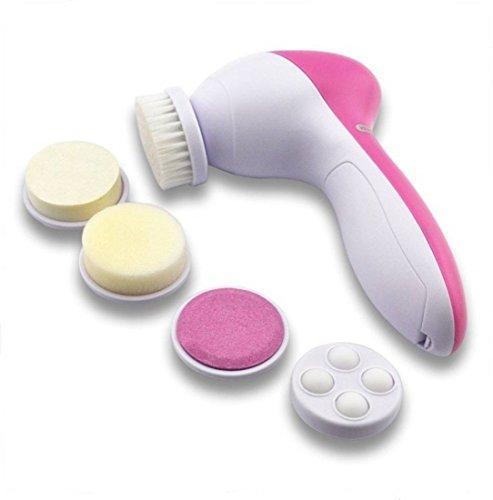 340 -5-in-1 Smoothing Body & Facial Massager (Pink) Mishwa DeoDap