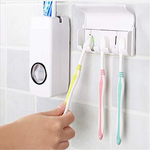 174 Toothpaste Dispenser & Tooth Brush Holder Mishwa DeoDap WITH BZ LOGO