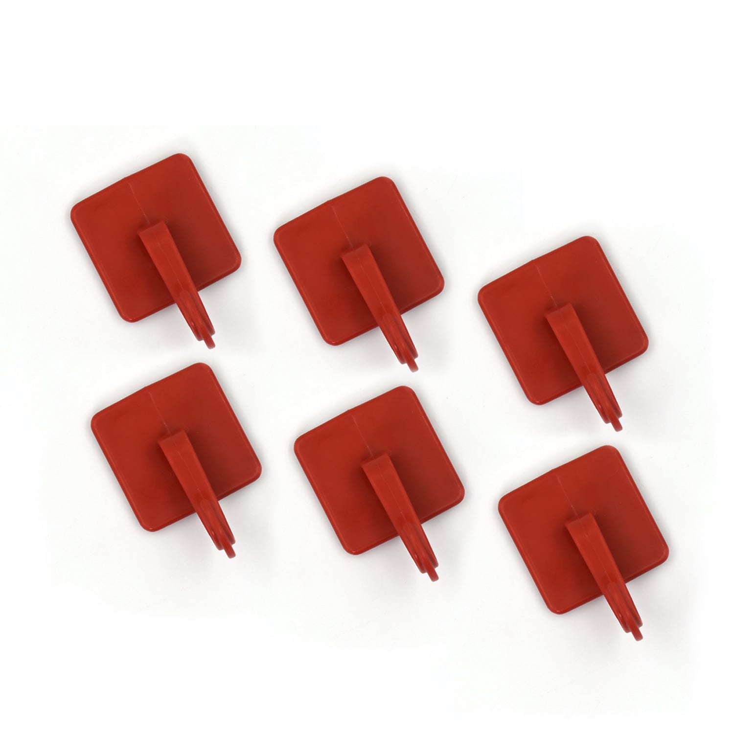 4837 Self Adhesive Sticker Wall Hooks (Pack Of 6) DeoDap