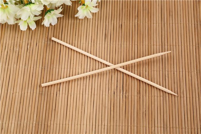 1119 Bamboo Wood Skewer BBQ Sticks DeoDap