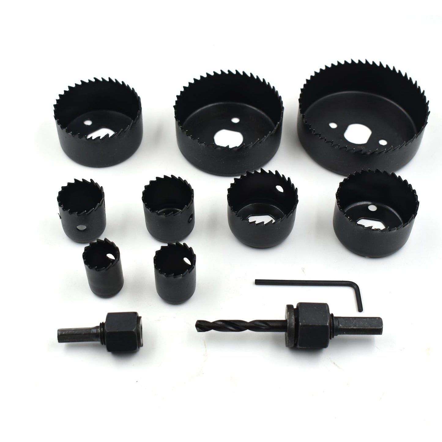 0415 -12 pcs 19-64mm Hole Saw Kit DeoDap