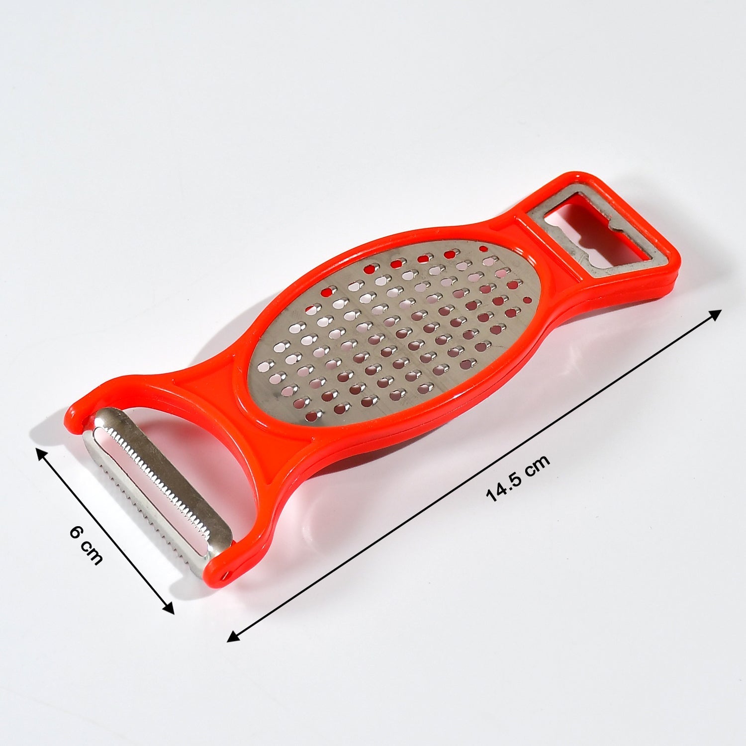 2202 Kitchen 3 in 1 Multi Purpose Vegetable Peeler Grater Cutter for Food Preparation DeoDap