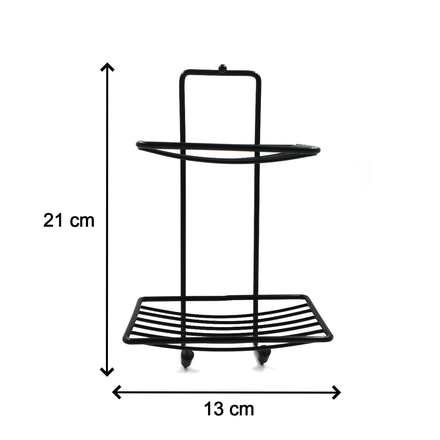 1763A 2 Layer SS Soap Rack used in all kinds of places household and bathroom purposes for holding soaps. DeoDap