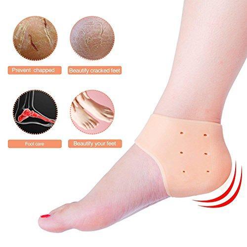 339 Moisturizing Skin Softening Silicone Gel for Dry Cracked Heel Repair (Multicolour) Mishwa DeoDap