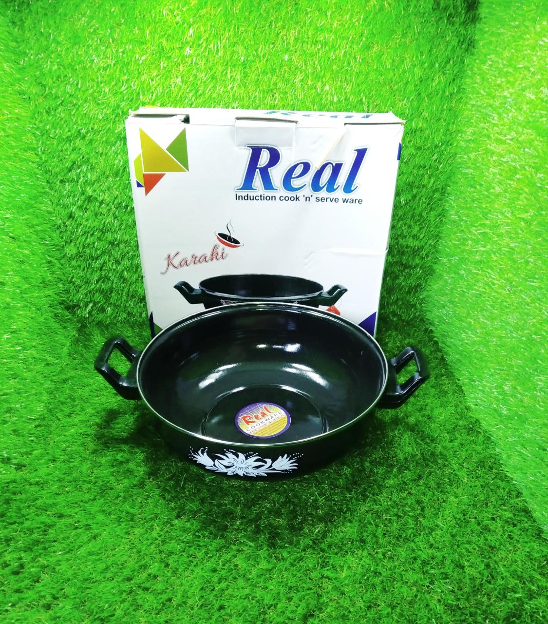 2521 Traditional Small Cast Iron Kadai DeoDap