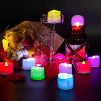 6430 1PC FESTIVAL DECORATIVE - LED TEALIGHT CANDLES | BATTERY OPERATED CANDLE IDEAL FOR PARTY. DeoDap