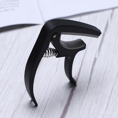 6141 Guitar Capo with Pickup Stand, Soft Pad for Acoustic and Electric Guitar Ukulele Mandolin Banjo Guitar Accessories DeoDap