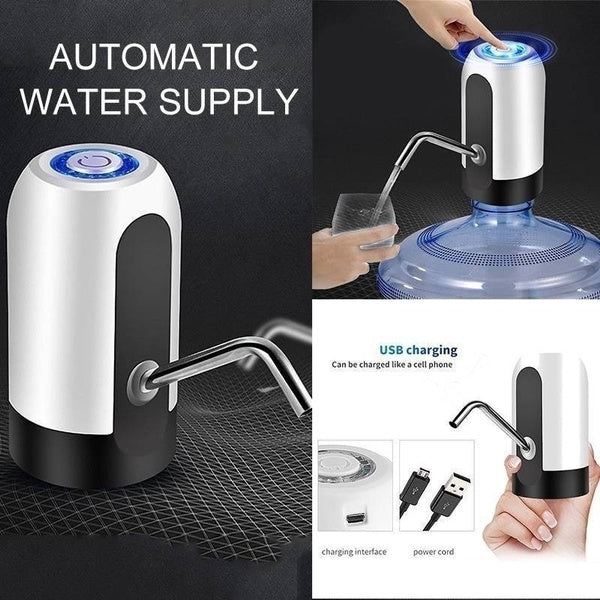 2293 Automatic Drinking Cooler USB Charging Portable Pump Dispenser DeoDap