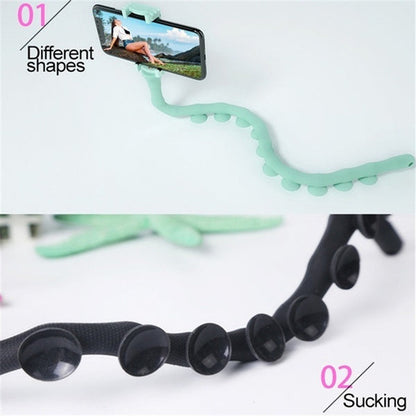 0303 Mobile Phone Holder Multi-Functional Cute Warm Snake Holder 