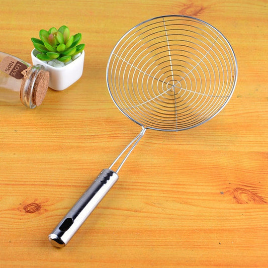 2357 Round Stainless Steel Deep Fry /Mesh Strainer DeoDap