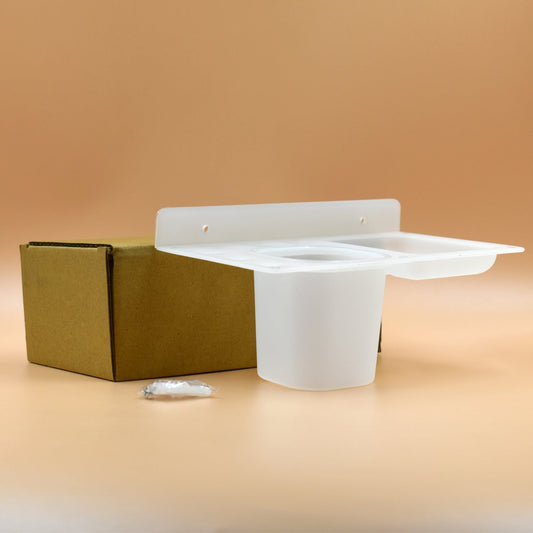 4776 3 in 1 Plastic Soap Dish and plastic soap dish tray used in bathroom and kitchen purposes. DeoDap