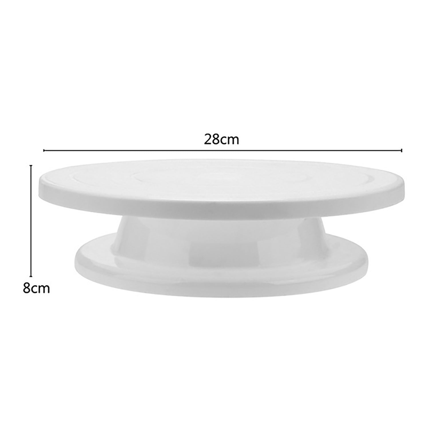 2540 Rotating Cake Stand for Decoration and Baking ( 28 Cm) 