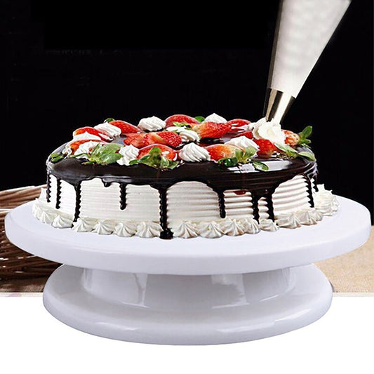 2540 Rotating Cake Stand for Decoration and Baking ( 28 Cm) 