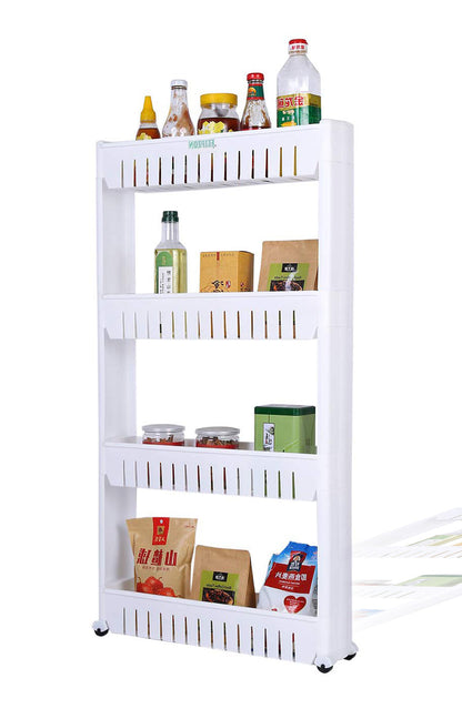 2120 Multipurpose 4 Layer Space Saving Storage Organizer Rack Shelf DeoDap