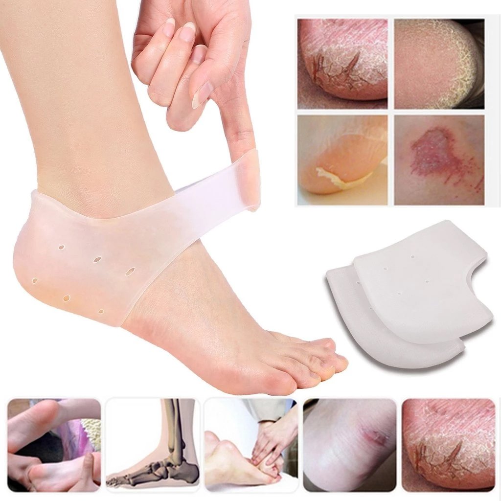 339 Moisturizing Skin Softening Silicone Gel for Dry Cracked Heel Repair (Multicolour) Mishwa DeoDap