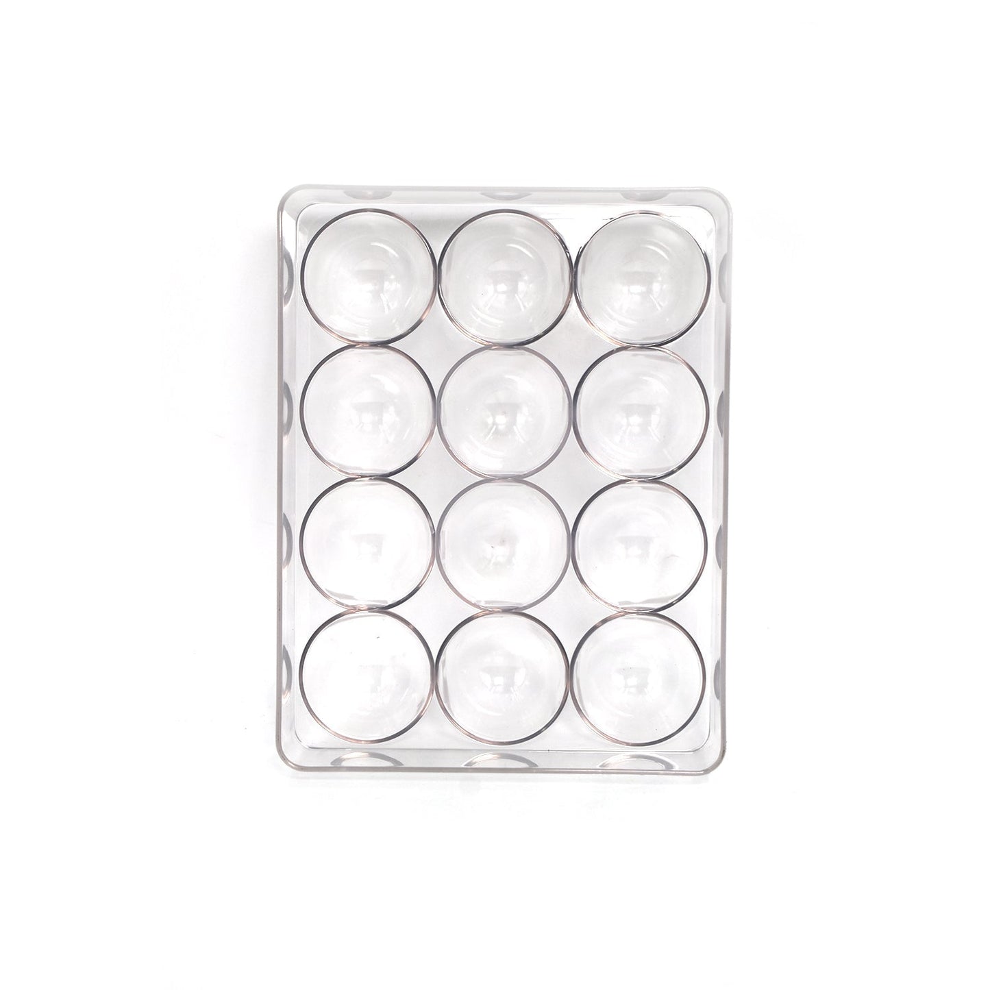 2794 12 Cavity Egg Storage Box For Holding And Placing Eggs Easily And Firmly. DeoDap