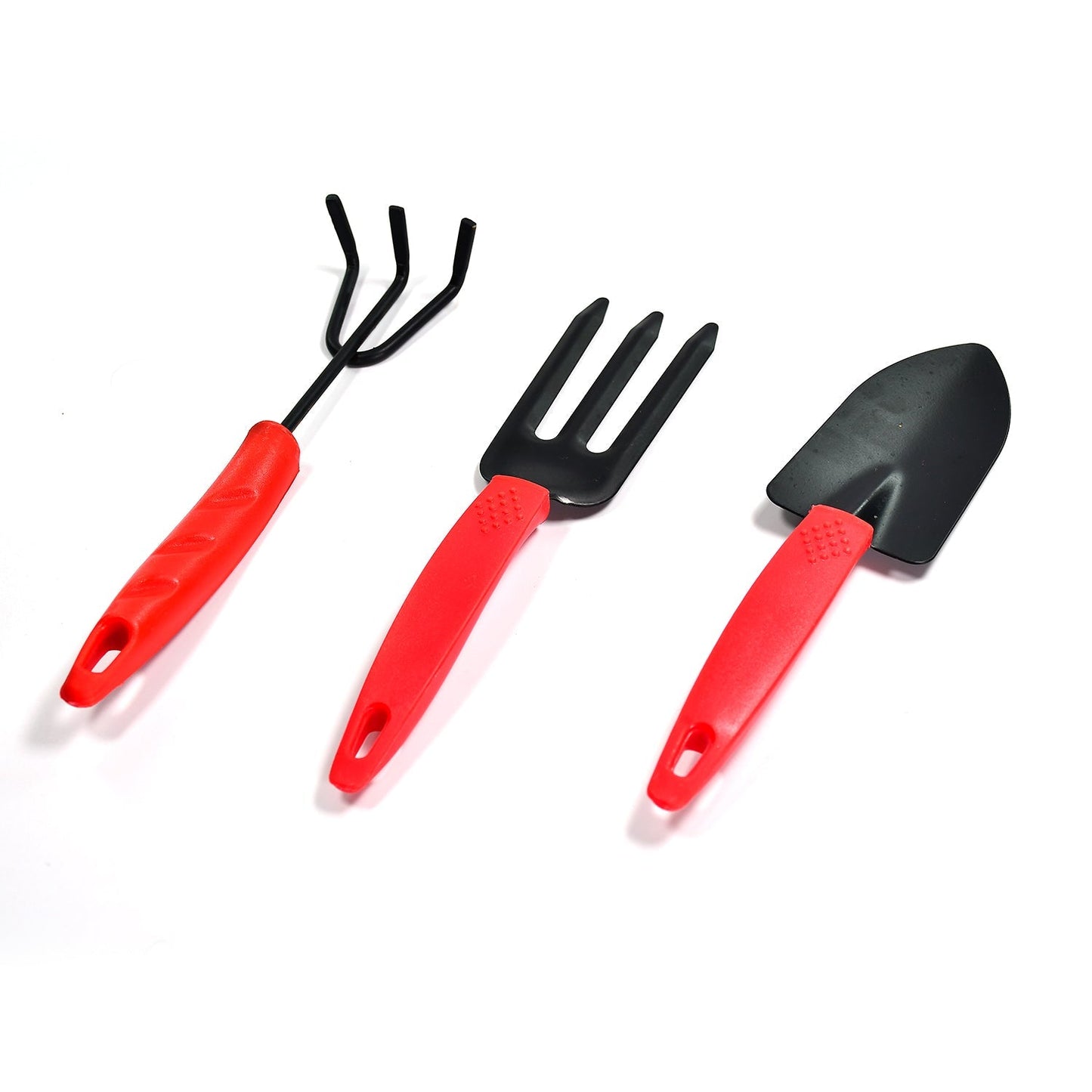 9070 3pcs Small sized Hand Cultivator, Small Trowel, Garden Fork DeoDap