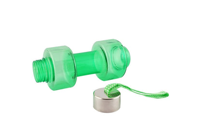 2002_Steel Cap Plastic water Dumbbells Bottle DeoDap