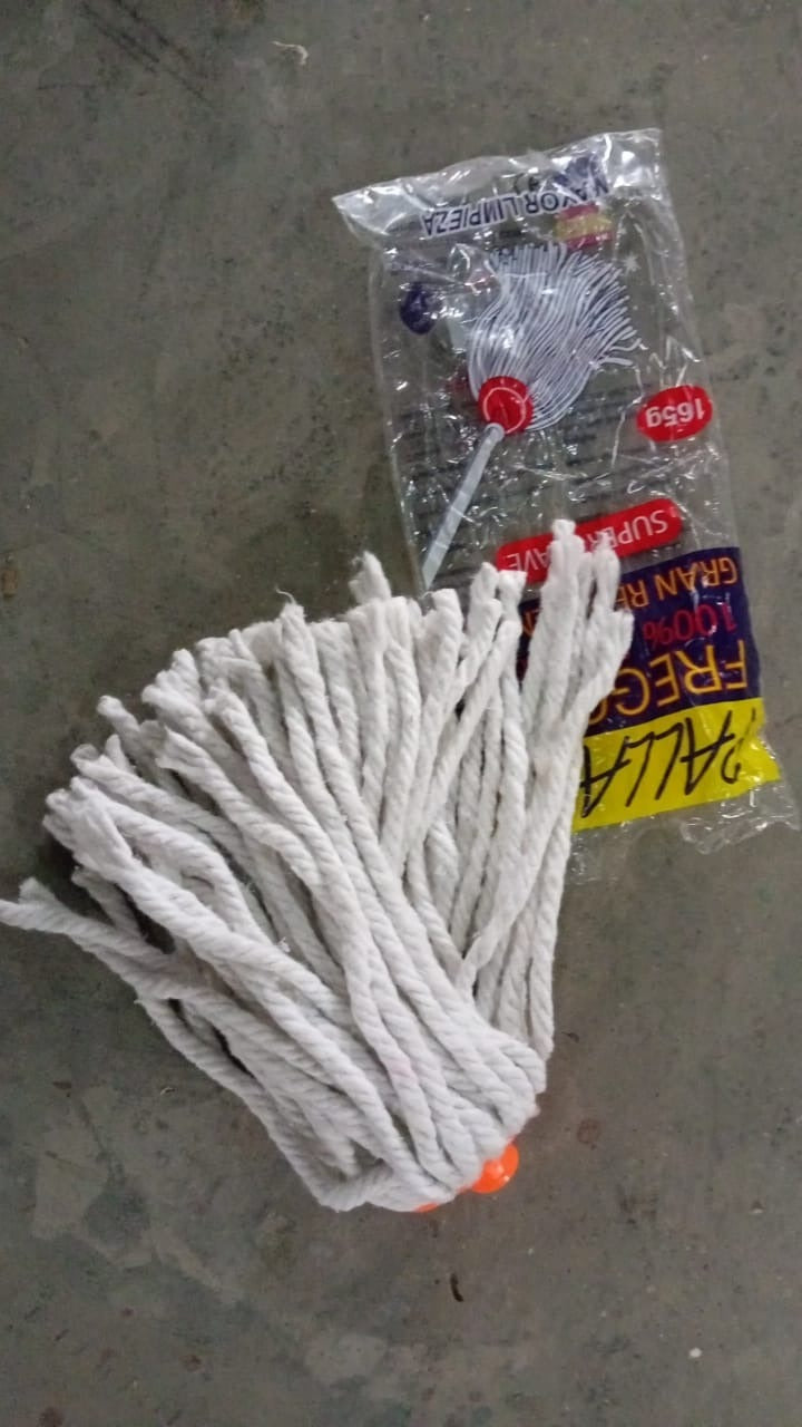 4880 Cleaning Mop Head Used for Cleaning Dusty and Wet Floor Surfaces and Tiles. (Only Head) DeoDap