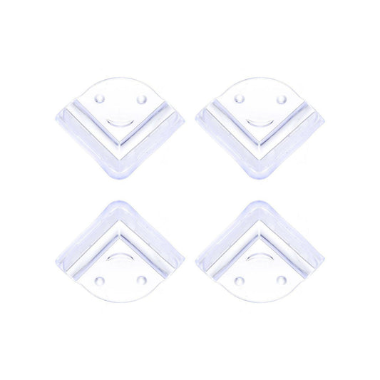 1696 Table Corners Edge Protector Guards for Baby Child Safety (Pack of 4Pc) DeoDap